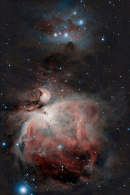 Orionnebel am Himmel