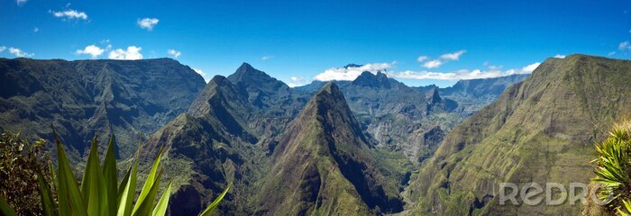 Bild Panorama der Berge und des Himmels