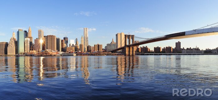 Bild Panorama der Brücke in den USA