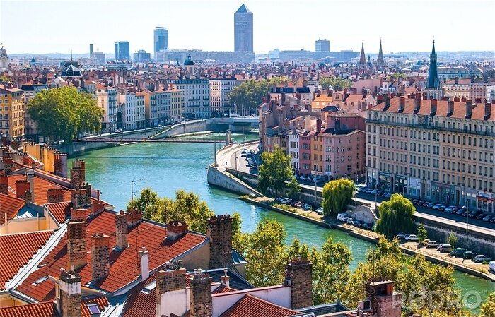 Bild Panorama der französischen Stadt