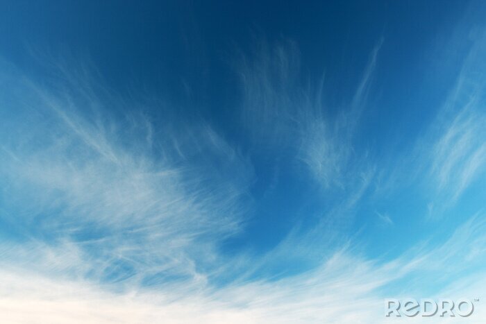 Bild Panorama des blauen Himmels