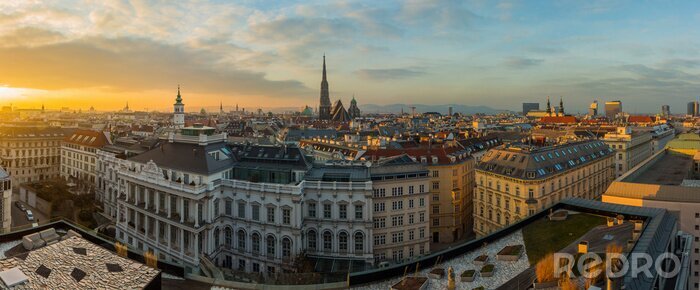Bild Panorama historisches Wien