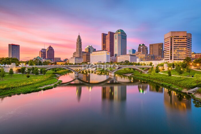 Bild Panorama von Columbus Ohio USA