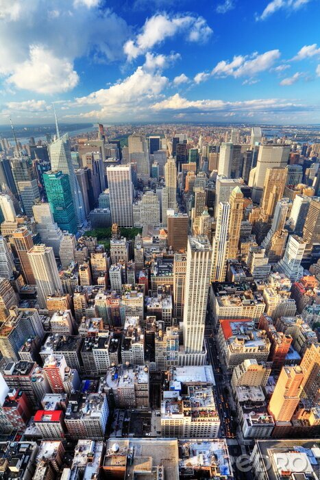 Bild Panorama von Gebäuden in New York City