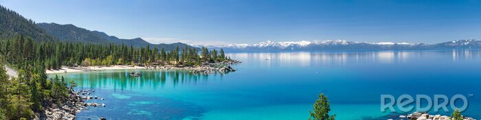 Bild Panorama von See Tahoe
