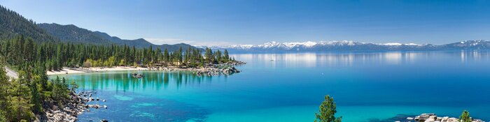 Bild Panorama von See Tahoe