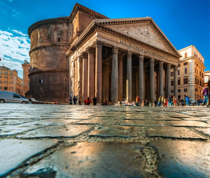 Bild Pantheon aus nächster Nähe