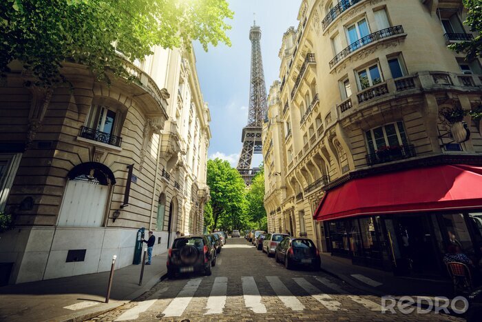 Bild Pariser Straße am Morgen