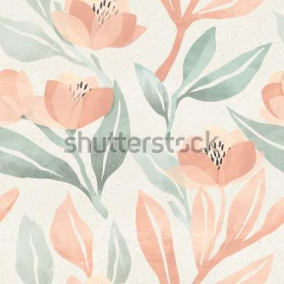 Bild Pastell-Wildblumen