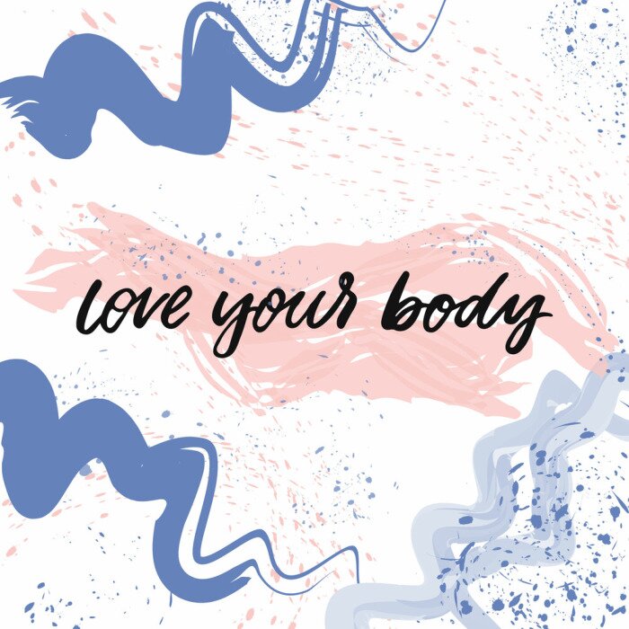 Bild Pastellfarbener Hintergrund mit Beschriftung