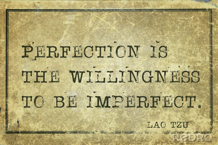 Bild Perfekt zu sein