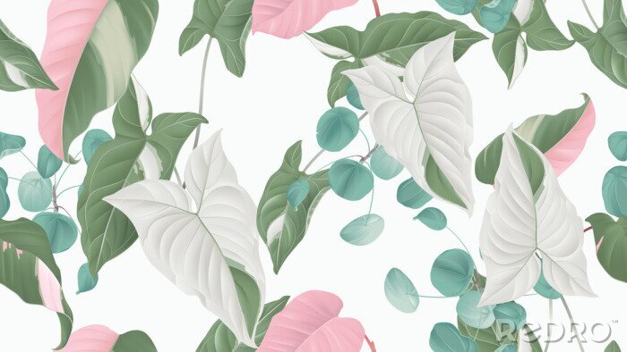 Bild Pflanzen in Pastellfarben