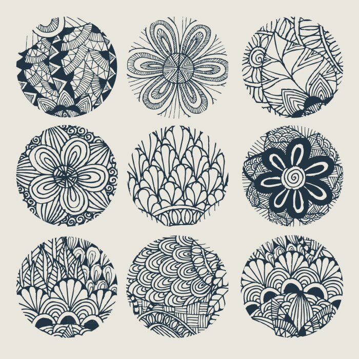 Bild Pflanzliche Ornamente