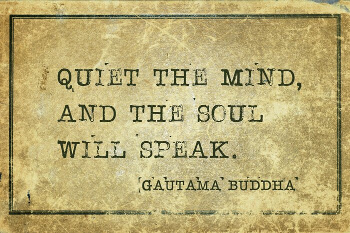 Bild Philosophisches Zitat auf einem Retro-Hintergrund