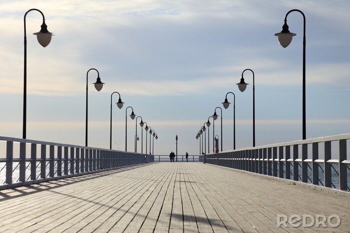 Bild Pier in der Landschaft