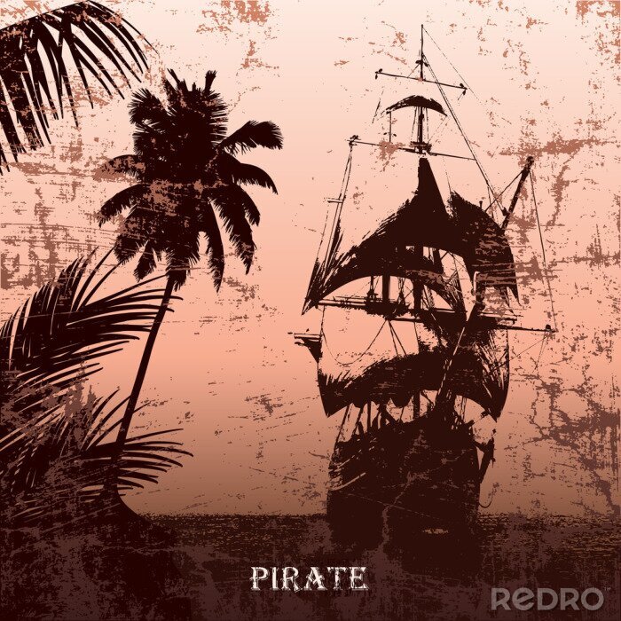 Bild Piraten auf Insel Vinatge