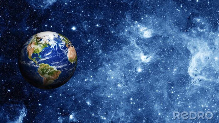 Bild Planet Erde im Weltraum