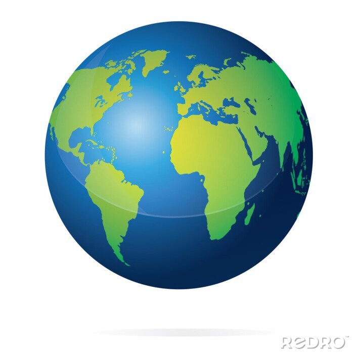 Bild Planeten 3D Erde realistische Grafik