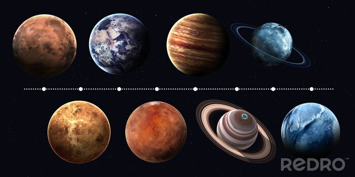 Bild Planeten Sonnensystem