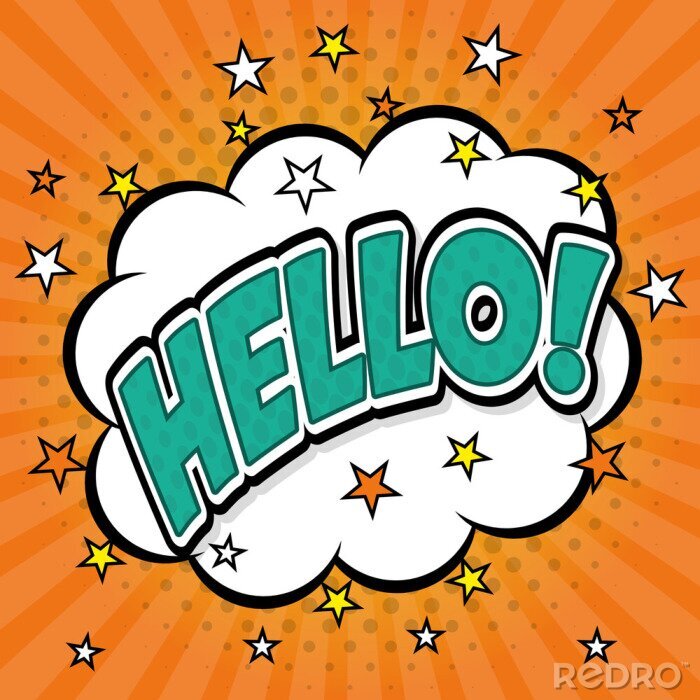 Bild Pop-Art und Comic-Design