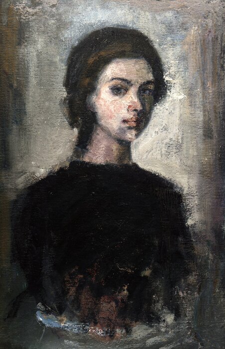 Bild Porträt eines Kindes aus alten Zeiten