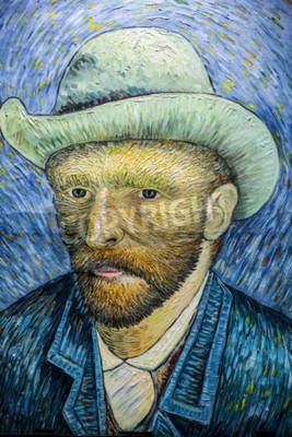 Bild Porträt von van Gogh