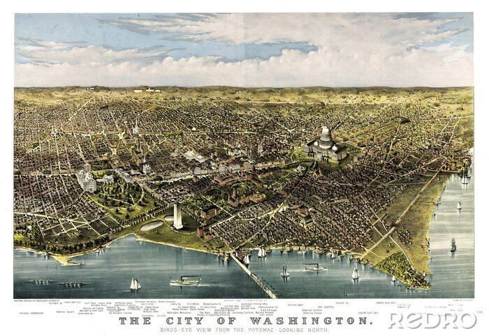 Bild Postkarte aus der Vergangenheit von New York City