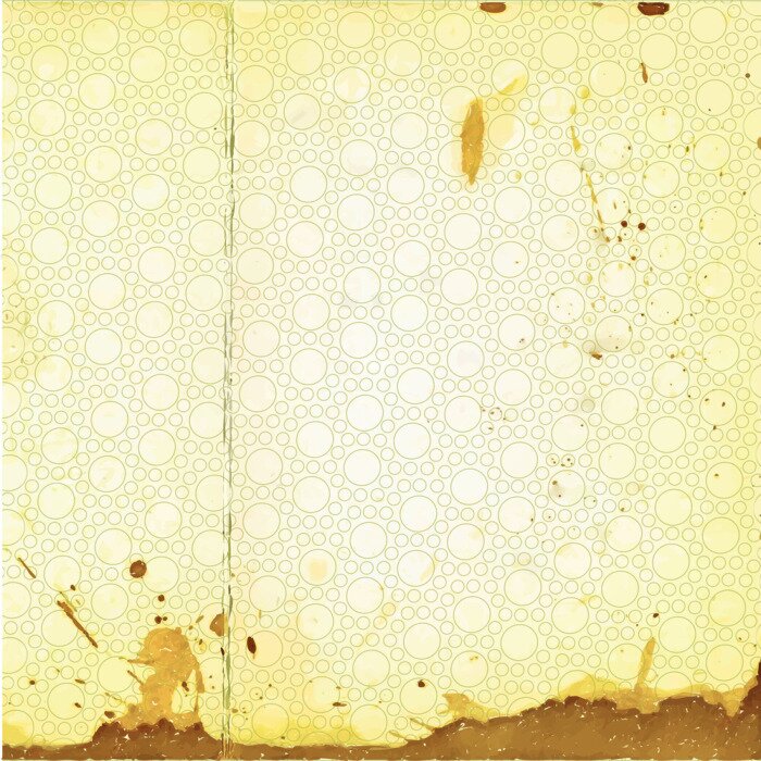 Bild Punkte auf einem gealterten Hintergrund