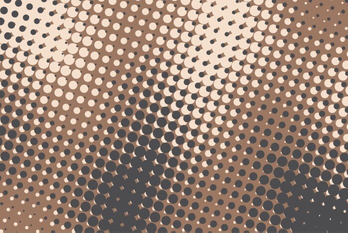 Bild Punkte in verschiedenen Größen