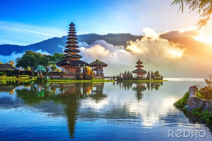 Bild Pura ulun danu bratan Tempel in Bali, Indonesien.