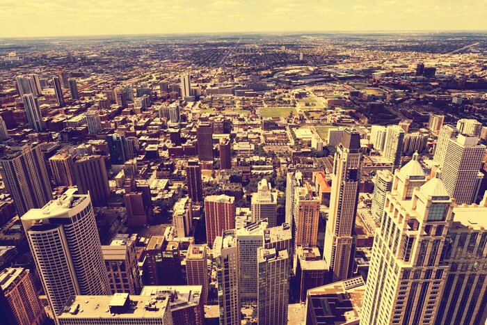 Bild Räumliche Skyline von Chicago