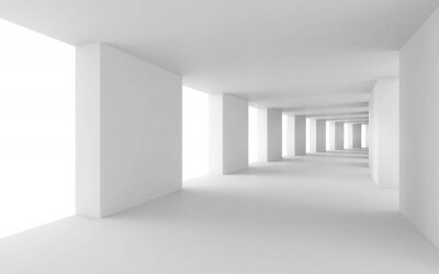 Räumlicher minimalistischer Tunnel