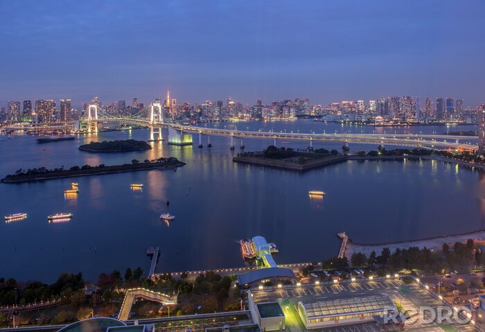 Bild Regenbogenbrücke in Tokio Asien