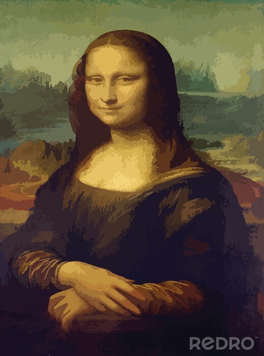 Bild Reproduktion von Mona Lisa