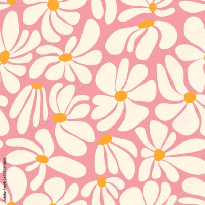 Bild Retro-Blumen der 80er Jahre