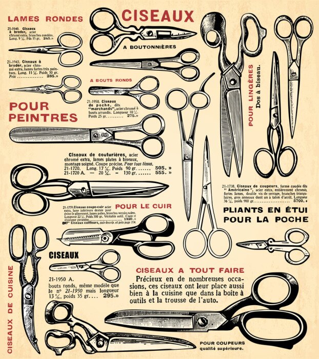 Bild Retro-Friseurschere