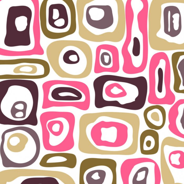 Bild retro-funky Muster