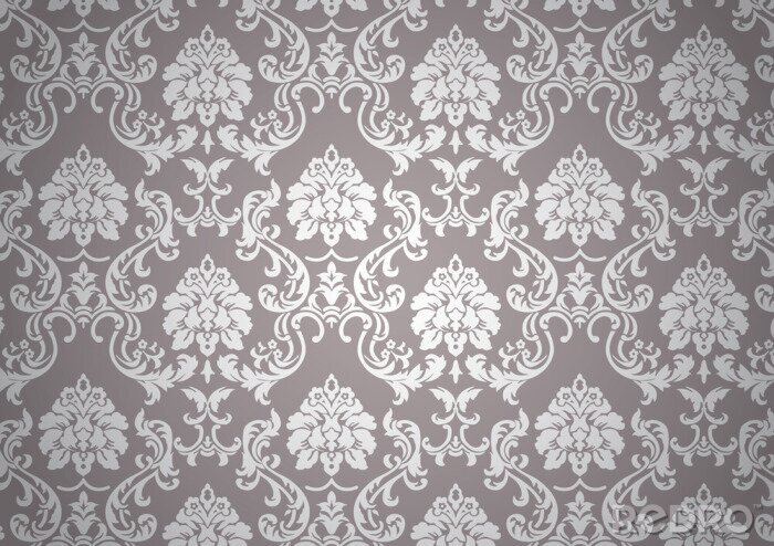 Bild Retro-Muster im Barockstil