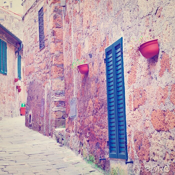 Bild Retro-Steinstraßen