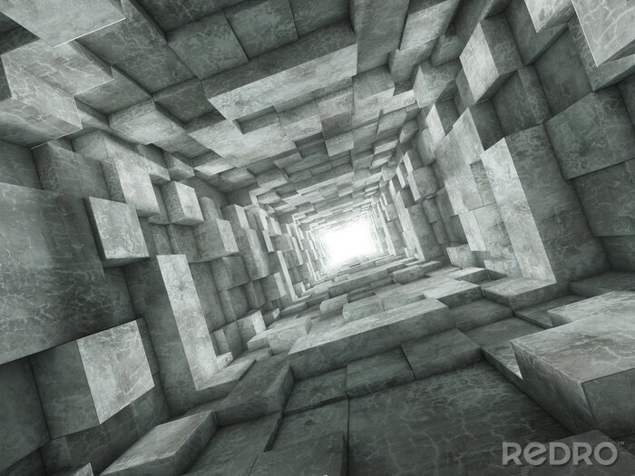 Bild Roher Tunnel 3D
