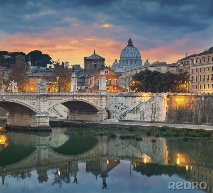 Bild Rom Stadt Brücke