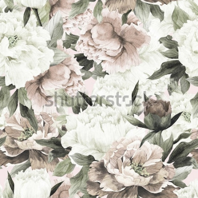 Bild Romantisches Blumenmuster