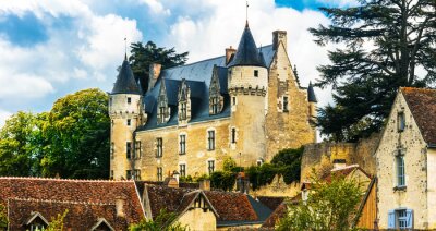 Romantisches Schloss in Frankreich