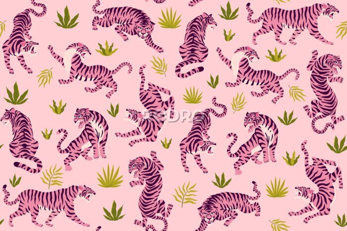 Bild Rosa Tiger