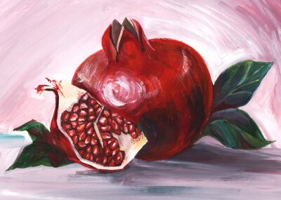 Bild Roter Granatapfel