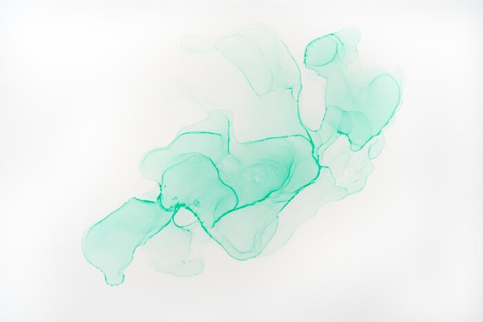 Bild Saftiger Farbfleck modern art