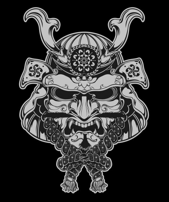 Bild Samurai Mask