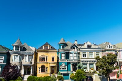 Bild San Franciscos farbenfrohe Vorstädte