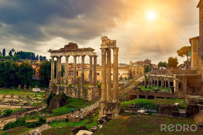 Bild Saturn-Tempel in Rom