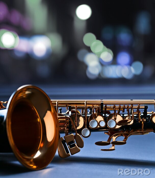 Bild Saxophon Nahaufnahme-Blasinstrumente